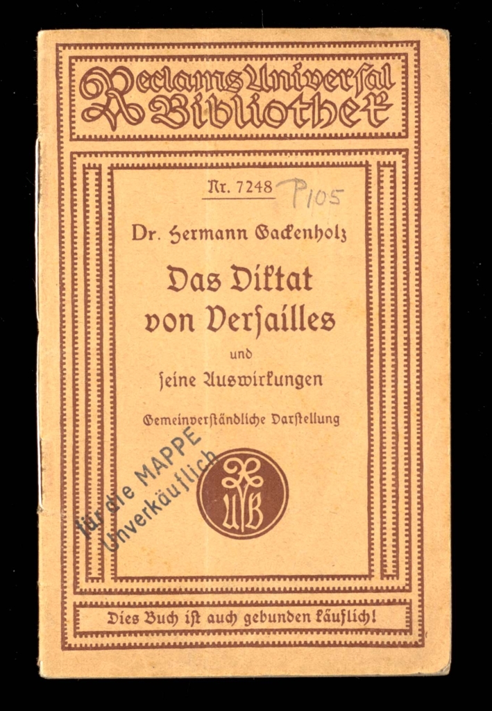 Treaty of Versailles