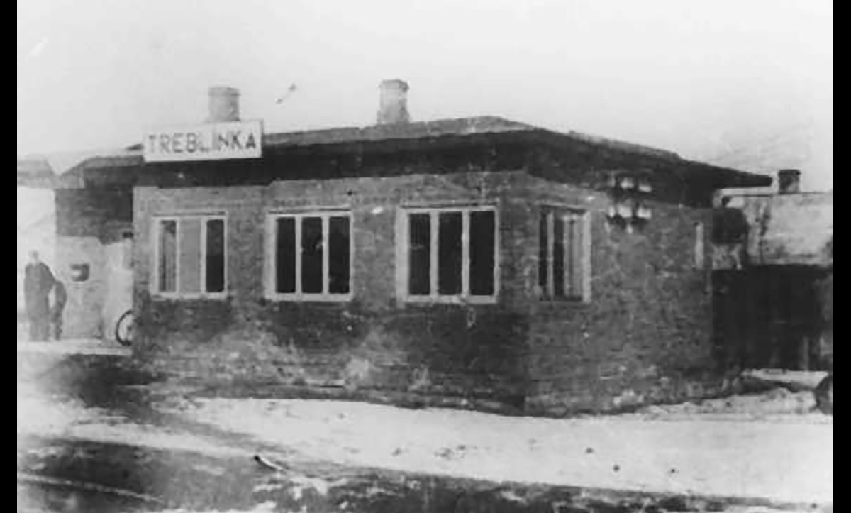 Train station near the Treblinka extermination camp found in the photo album of the final Treblinka camp commandant, Kurt Franz, c. August-November 1943.